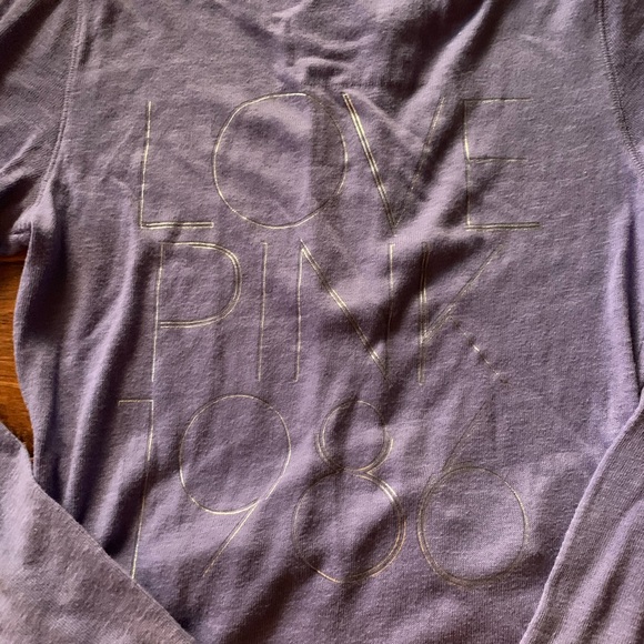 Purple Pink Zip Up Hoodie - Picture 5 of 6